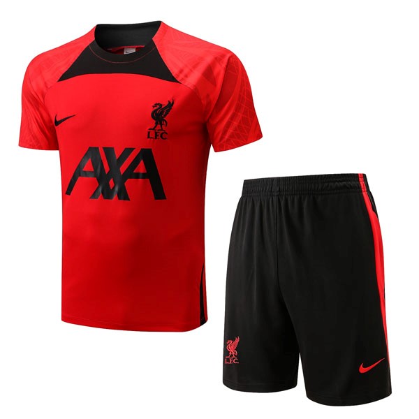 Trainingsshirt Liverpool Komplett-Set 2022-23 Rote